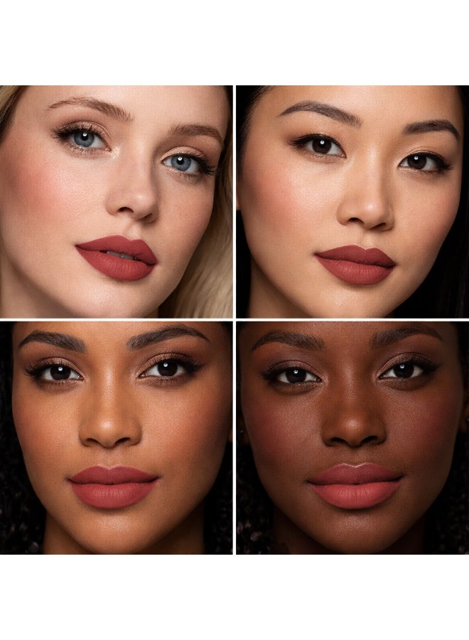 فاتن إيطاليا Super Stay Lip Crayon 408 | 18-Hour Matte Finish | Non-Drying, Non-Sticky | Waterproof, Smudge-Proof, Budge-Proof | Sharpener Tip for Fresh Precision - Image 2